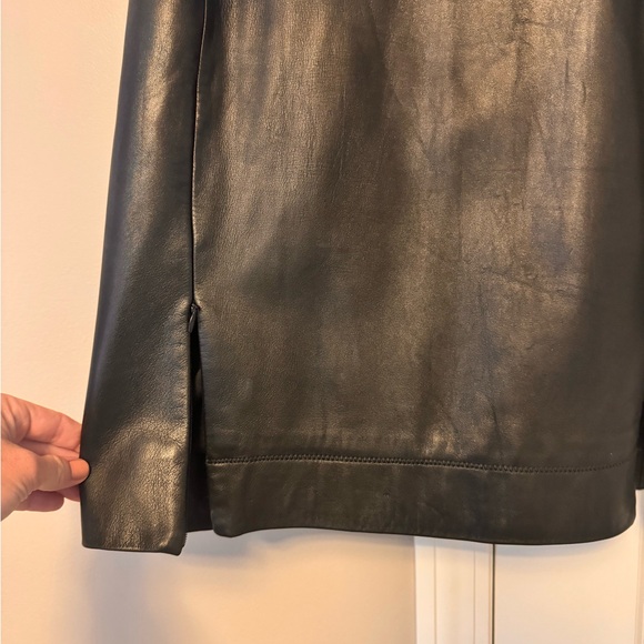 DVF size 4 leather mini skirt - Picture 2 of 6